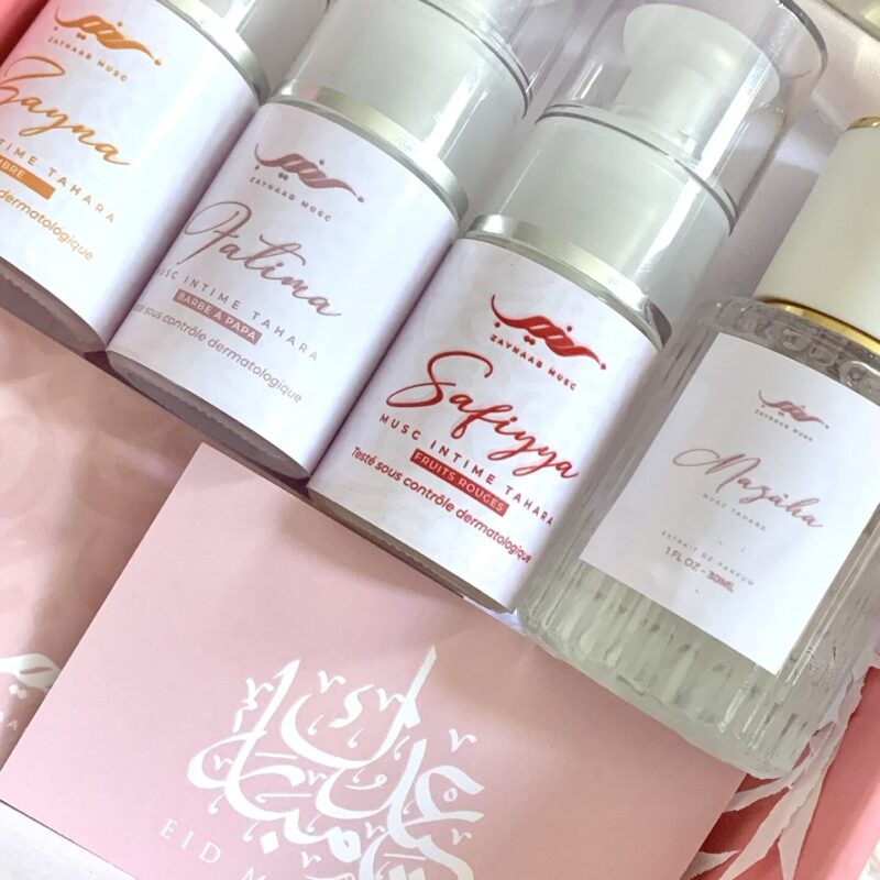 coffret cadeau aid au musc tahara intime