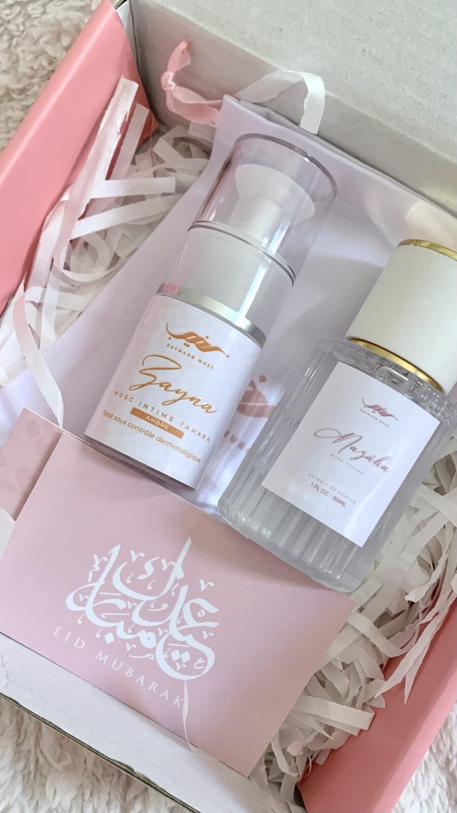 coffret cadeau pour aïd au musc tahara intime