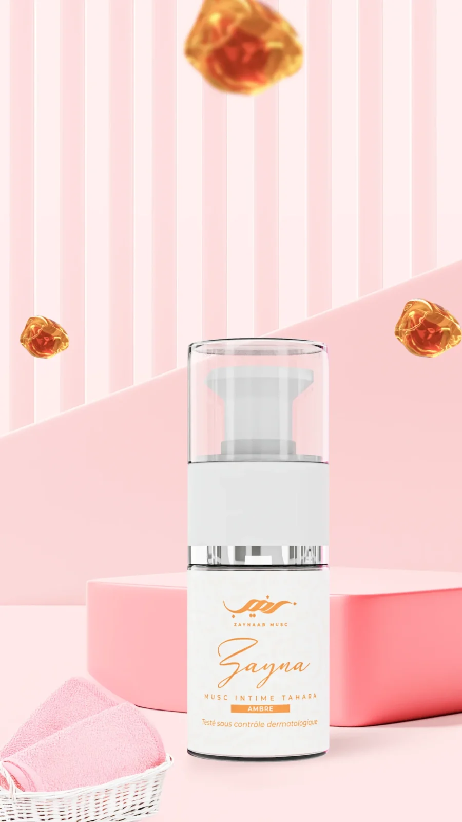 Musc intime Ambre Zayna 15ml