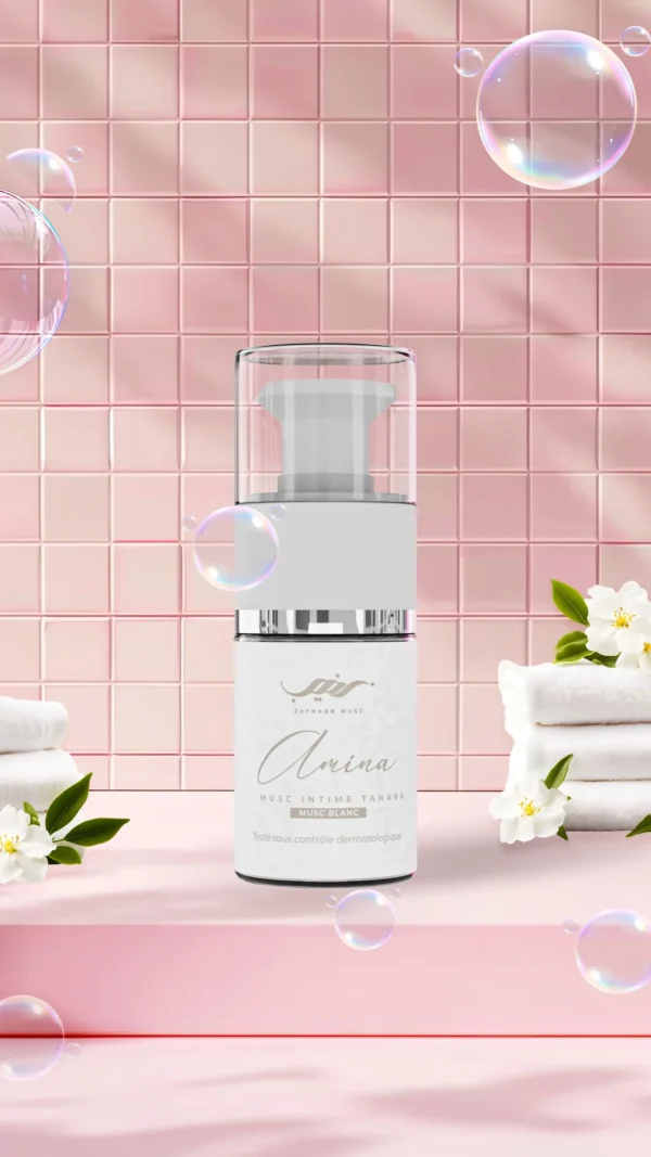 Musc intime Musc Blanc Amina 15ml